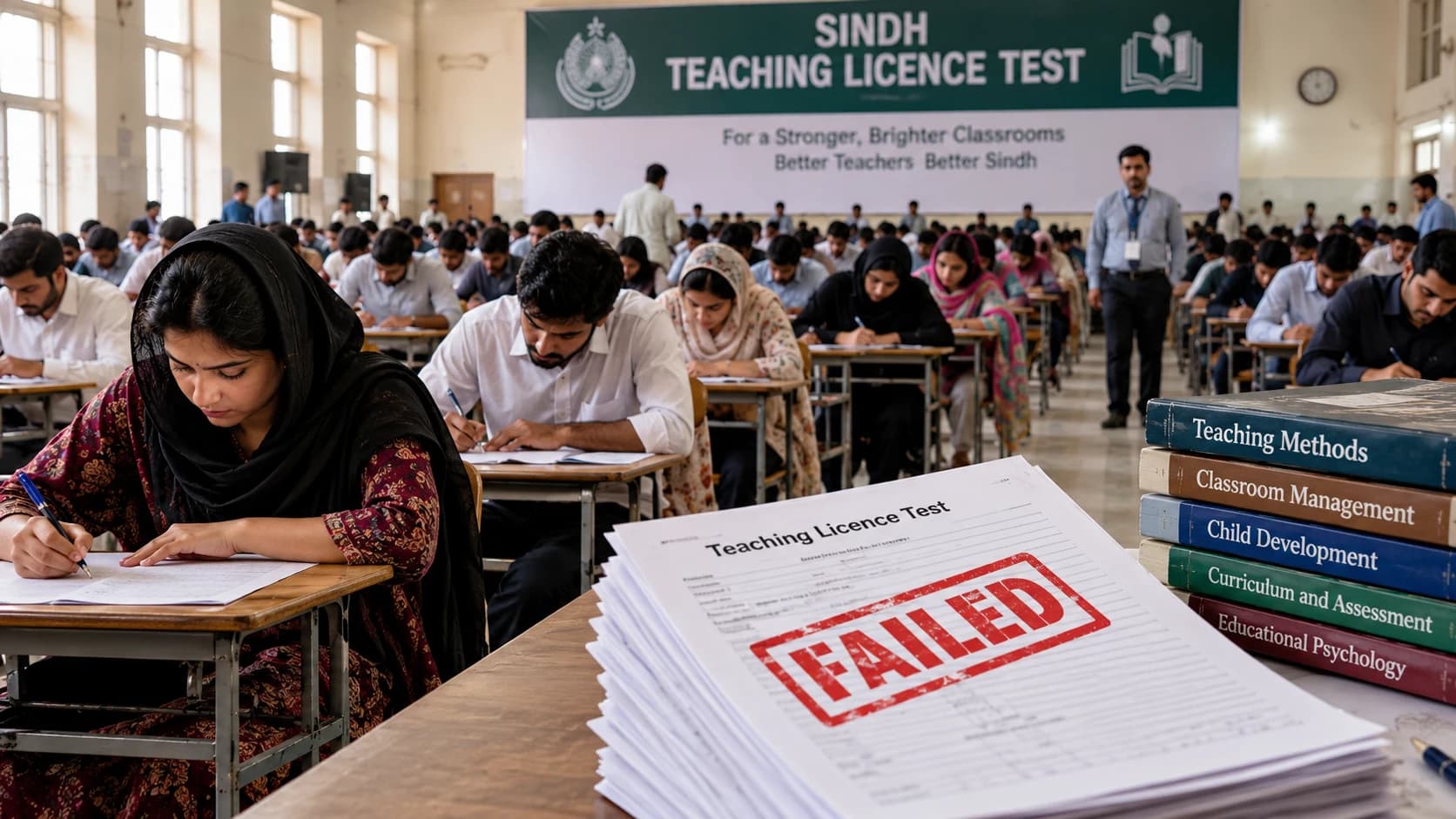 84% Fail Sindh Teaching Licence Exam as Government Moves to Hire Private Testing Firm