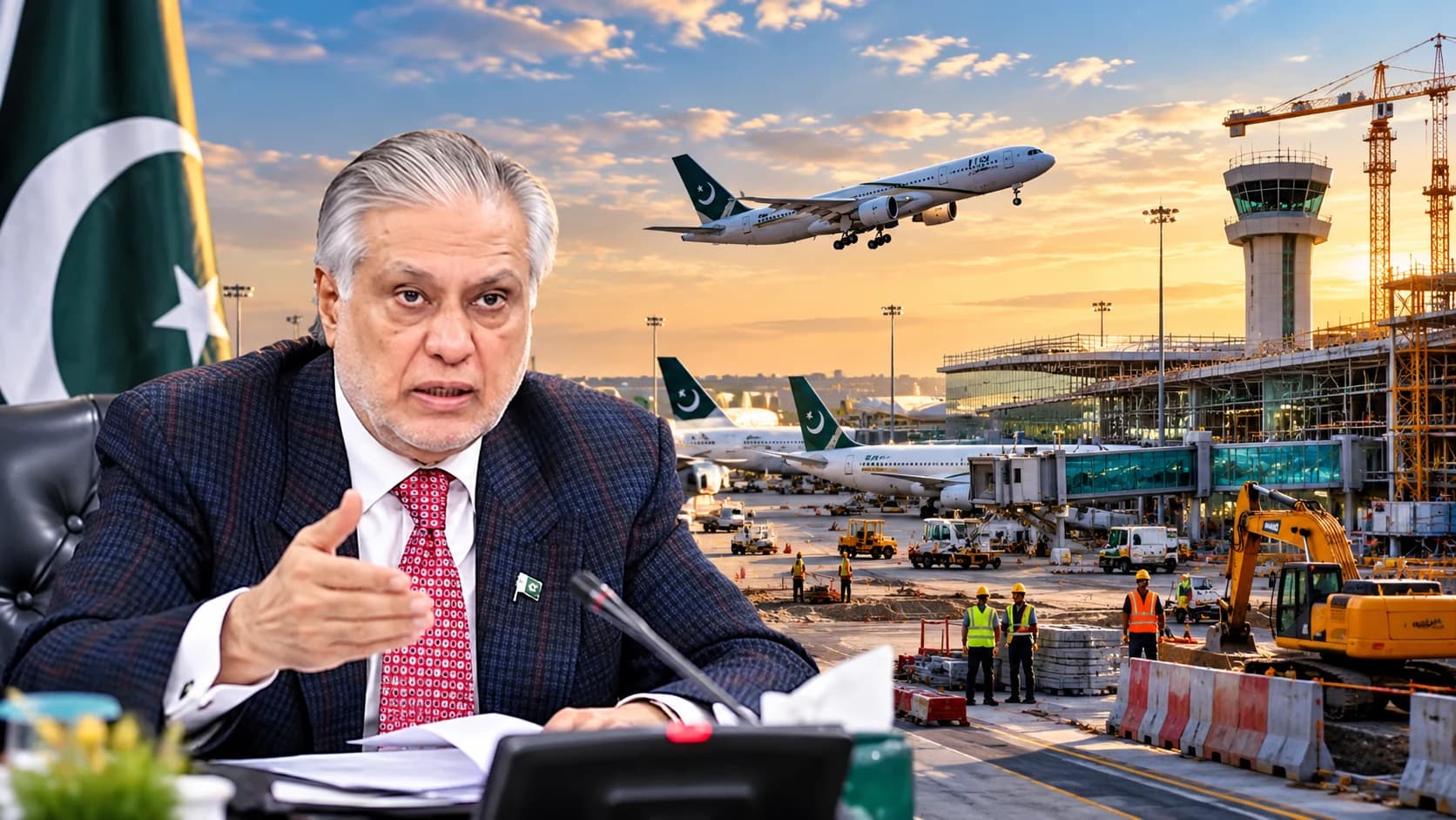 Pakistan Pushes Major Aviation Expansion as Ishaq Dar Orders Faster Airport Upgrades