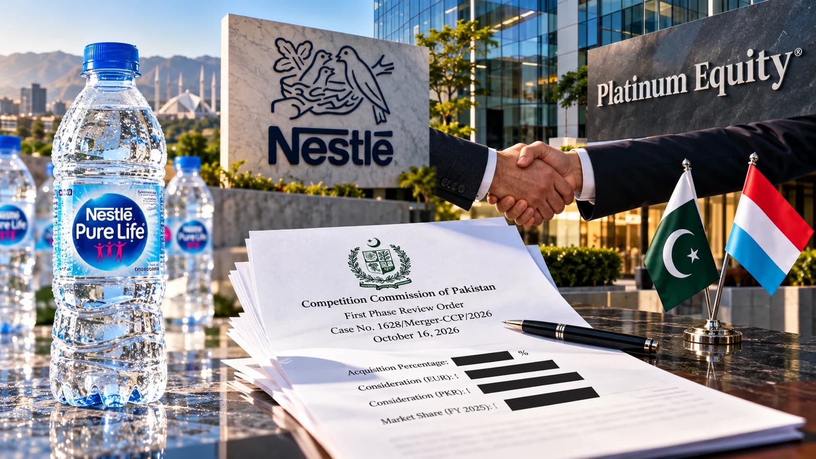 CCP Clears Nestlé Water Deal, Hides Crucial Financial Details