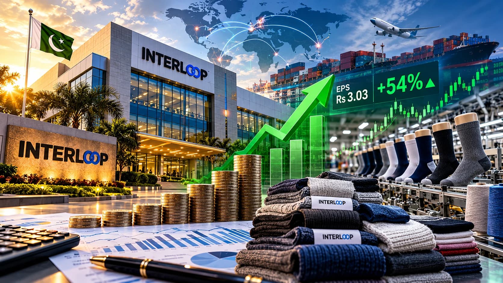 Interloop Profit Soars 54% to Rs4.2bn, But Rs1.5bn Derivative Gains Raise Questions
