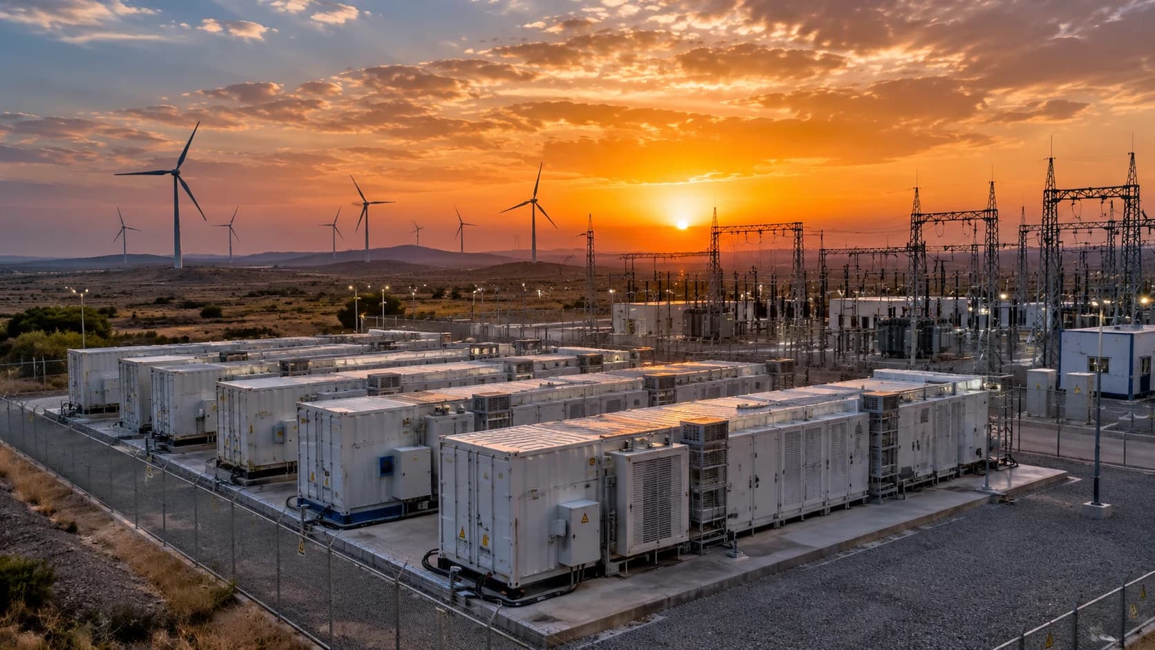 Pakistan grid battery project at Jhimpir, Sindh, illustrating battery energy storage infrastructure