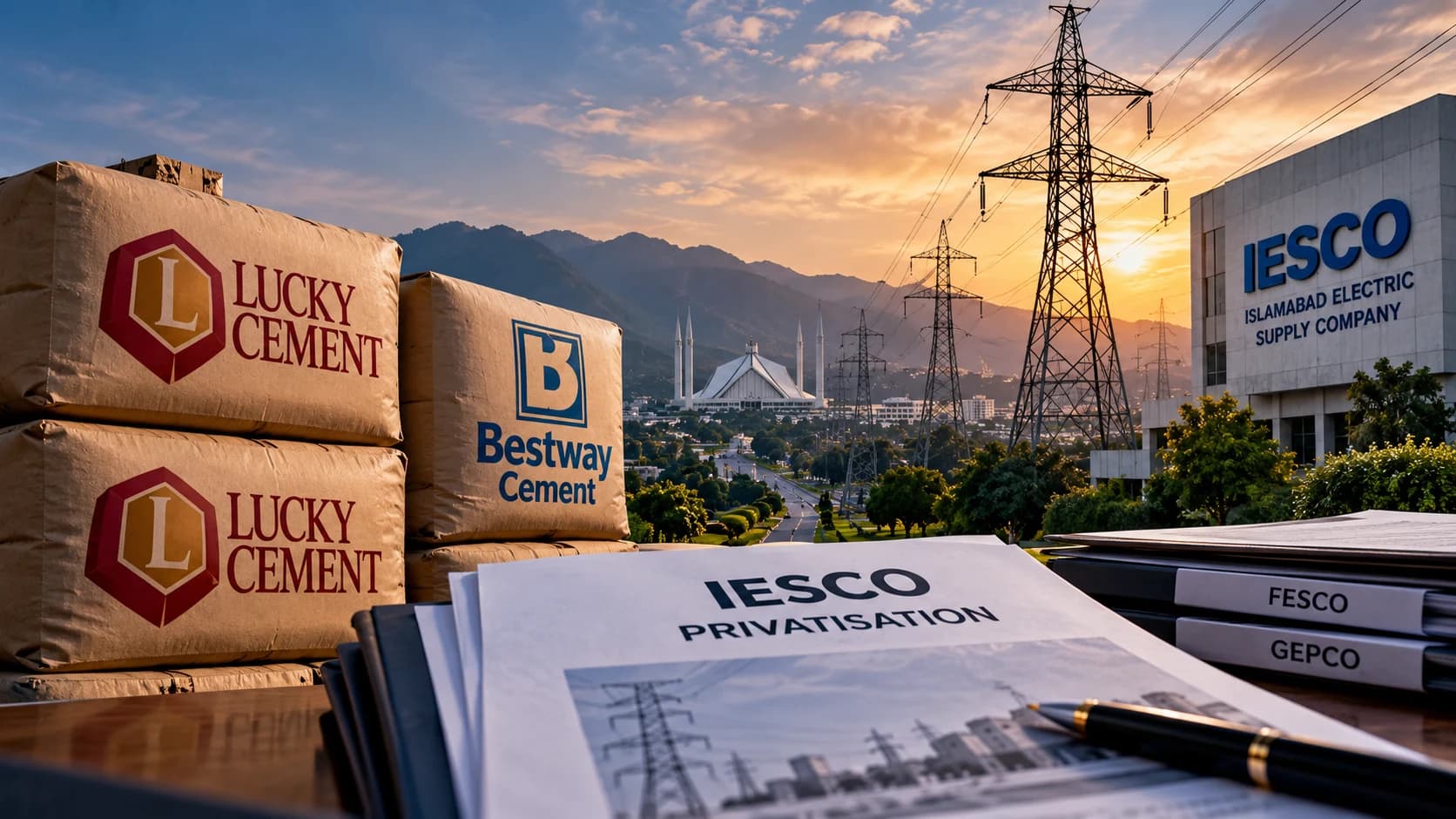 Lucky Cement, Bestway Clash as Islamabad Power Privatisation Race Intensifies